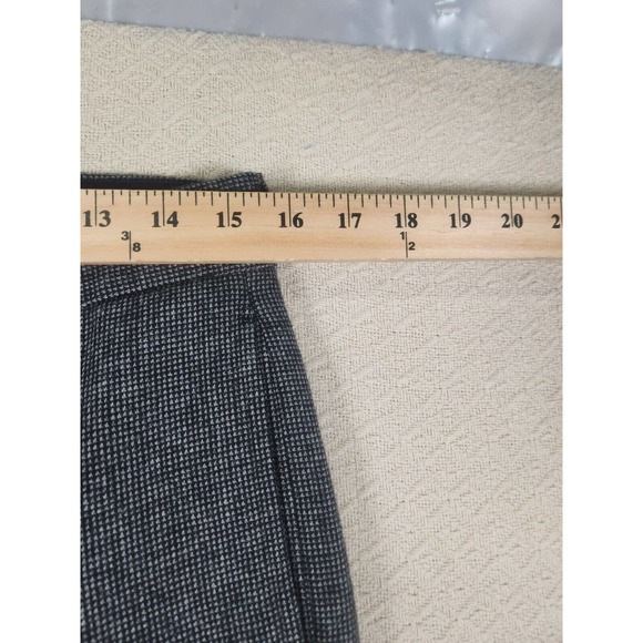 Banana Republic Pants Mens 30/32 Gray Gavin Flat Front Zip Fly Straight Preppy - Picture 8 of 9